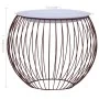 Mesa de centro dorado Ø 51 cm de , Mesas de centro - Ref: Foro24-287659, Precio: 79,58 €, Descuento: %