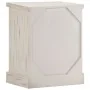Mesita de noche de madera maciza de mango blanca 40x30x50 cm de , Mesitas de noche - Ref: Foro24-247713, Precio: 120,85 €, De...