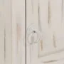 Mesita de noche de madera maciza de mango blanca 40x30x50 cm de , Mesitas de noche - Ref: Foro24-247713, Precio: 120,85 €, De...
