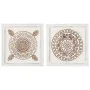 Paneles de pared tallados a mano 2 unidades MDF 40x40x1,5cm de , Recubrimiento de paredes - Ref: Foro24-321659, Precio: 36,06...