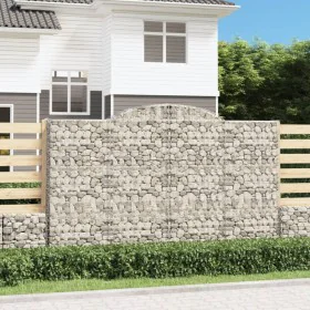 Cestas de gaviones 10 uds forma de arco hierro 300x50x180/200cm de , Maceteros y jardineras - Ref: Foro24-3146781, Precio: 1,...