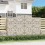 Gabion baskets 10 units, arched shape, iron, 300x50x180/200cm by , Pots and planters - Ref: Foro24-3146781, Price: 1,00 €, Di...