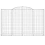 Gabion baskets 10 units, arched shape, iron, 300x50x180/200cm by , Pots and planters - Ref: Foro24-3146781, Price: 1,00 €, Di...