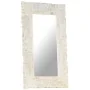 Espejo de madera maciza de mango blanco 80x50 cm de , Espejos - Ref: Foro24-321633, Precio: 111,40 €, Descuento: %