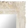 Espejo de madera maciza de mango blanco 80x50 cm de , Espejos - Ref: Foro24-321633, Precio: 111,40 €, Descuento: %