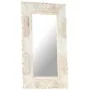 Espejo de madera maciza de mango blanco 80x50 cm de , Espejos - Ref: Foro24-321633, Precio: 111,40 €, Descuento: %
