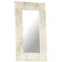 Espejo de madera maciza de mango blanco 80x50 cm de , Espejos - Ref: Foro24-321633, Precio: 111,40 €, Descuento: %