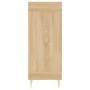 Eichenholz-Sideboard in Sonoma-Eiche-Furnieroptik, 34,5x34x90 cm. von , Sideboards - Ref: Foro24-830431, Preis: 61,46 €, Raba...