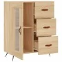 Ingenieurholz-Sideboard Eiche Sonoma 69,5x34x90 cm von , Sideboards - Ref: Foro24-828015, Preis: 68,75 €, Rabatt: %