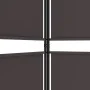 Biombo divisor de 6 paneles de tela marrón 300x180 cm de , Divisores de ambientes - Ref: Foro24-350223, Precio: 63,33 €, Desc...