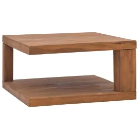 Mesa de centro madera maciza de teca 65x65x33 cm de , Mesas de centro - Ref: Foro24-326127, Precio: 122,66 €, Descuento: %