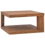 Mesa de centro madera maciza de teca 65x65x33 cm de , Mesas de centro - Ref: Foro24-326127, Precio: 122,66 €, Descuento: %