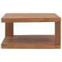 Mesa de centro madera maciza de teca 65x65x33 cm de , Mesas de centro - Ref: Foro24-326127, Precio: 122,66 €, Descuento: %