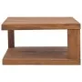 Mesa de centro madera maciza de teca 65x65x33 cm de , Mesas de centro - Ref: Foro24-326127, Precio: 122,66 €, Descuento: %