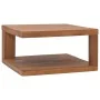 Mesa de centro madera maciza de teca 65x65x33 cm de , Mesas de centro - Ref: Foro24-326127, Precio: 122,66 €, Descuento: %