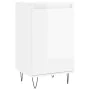 Engineered wood glossy white sideboard 40x35x70 cm by , Sideboards - Ref: Foro24-831056, Price: 55,72 €, Discount: %