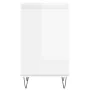 Engineered wood glossy white sideboard 40x35x70 cm by , Sideboards - Ref: Foro24-831056, Price: 55,72 €, Discount: %