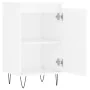 Engineered wood glossy white sideboard 40x35x70 cm by , Sideboards - Ref: Foro24-831056, Price: 55,72 €, Discount: %