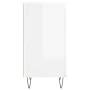 Engineered wood glossy white sideboard 40x35x70 cm by , Sideboards - Ref: Foro24-831056, Price: 55,72 €, Discount: %