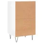 Engineered wood glossy white sideboard 40x35x70 cm by , Sideboards - Ref: Foro24-831056, Price: 55,72 €, Discount: %