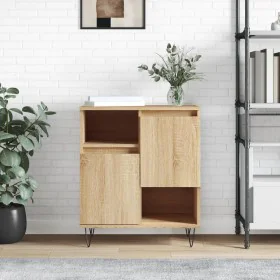 Aparador de madera contrachapada roble Sonoma 60x35x70 cm de , Aparadores - Ref: Foro24-831191, Precio: 65,45 €, Descuento: %