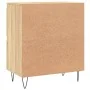 Oak Sonoma plywood sideboard 60x35x70 cm by , Sideboards - Ref: Foro24-831215, Price: 72,25 €, Discount: %