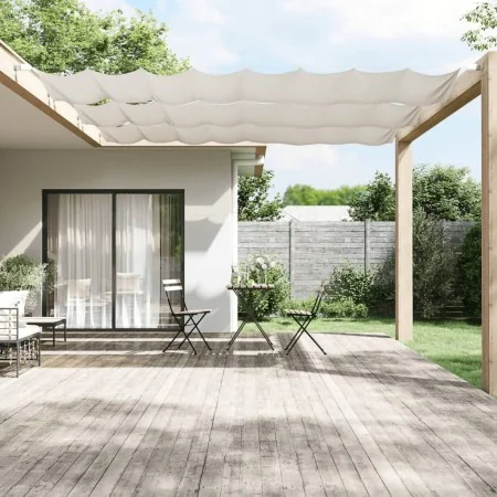 Toldo vertical blanco 60x420 cm tela oxford de , Sombrillas - Ref: Foro24-148152, Precio: 31,02 €, Descuento: %