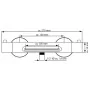 EISL Grifo mezclador termostático de bañera CARNEO cromado de , Grifos - Ref: Foro24-438789, Precio: 166,39 €, Descuento: %