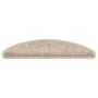 Alfombrilla autoadhesiva escalera 15 uds beige claro 56x17x3 cm de , Alfombrillas para escalones - Ref: Foro24-326897, Precio...