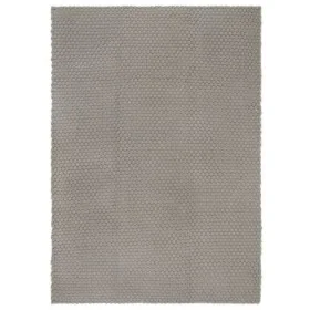 Alfombra rectangular algodón gris 200x300 cm de , Alfombras - Ref: Foro24-345124, Precio: 163,58 €, Descuento: %