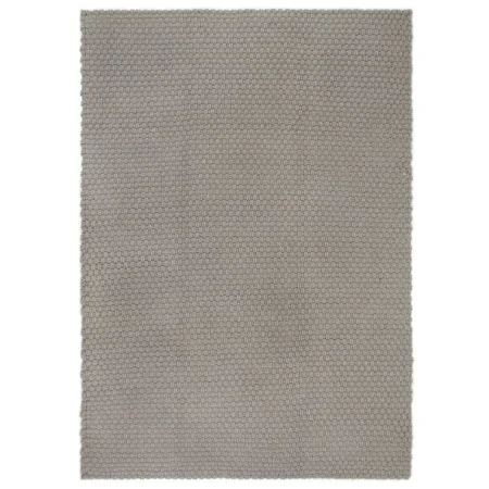Alfombra rectangular algodón gris 200x300 cm de , Alfombras - Ref: Foro24-345124, Precio: 163,58 €, Descuento: %