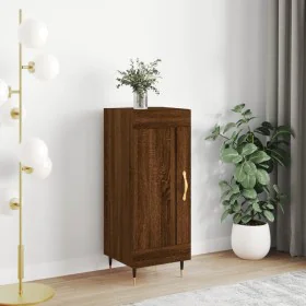Aparador madera de ingeniería marrón roble 34,5x34x90 cm de , Aparadores - Ref: Foro24-830427, Precio: 61,41 €, Descuento: %