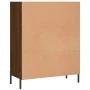 Engineered wood bookshelf in brown oak, 69.5x32.5x90 cm by , Sideboards - Ref: Foro24-828379, Price: 61,87 €, Discount: %