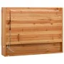 Mueble de baño con espejo LED MDF roble 80x15x60 cm de vidaXL, Tocadores de baño - Ref: Foro24-323606, Precio: 165,06 €, Desc...