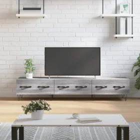 Mueble de TV madera de ingeniería gris Sonoma 150x36x30 cm de , Muebles TV - Ref: Foro24-829154, Precio: 89,01 €, Descuento: %