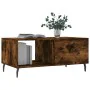 Smoked oak plywood coffee table 90x50x40 cm by , Coffee table - Ref: Foro24-829233, Price: 46,52 €, Discount: %