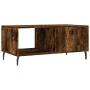 Smoked oak plywood coffee table 90x50x40 cm by , Coffee table - Ref: Foro24-829233, Price: 46,52 €, Discount: %