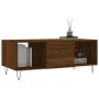 Mesa de centro madera contrachapada roble marrón 102x50x40 cm de , Mesas de centro - Ref: Foro24-829299, Precio: 64,23 €, Des...