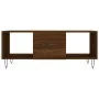Mesa de centro madera contrachapada roble marrón 102x50x40 cm de , Mesas de centro - Ref: Foro24-829299, Precio: 64,23 €, Des...