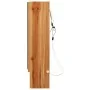 Mueble de baño con espejo LED MDF roble 80x15x60 cm de vidaXL, Tocadores de baño - Ref: Foro24-323606, Precio: 165,06 €, Desc...