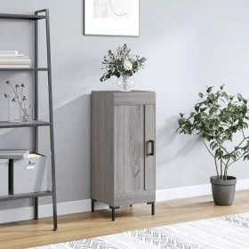 Aparador madera de ingeniería gris Sonoma 34,5x34x90 cm de , Aparadores - Ref: Foro24-830450, Precio: 67,55 €, Descuento: %