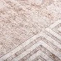 Alfombra lavable antideslizante beige 80x150 cm de , Alfombras - Ref: Foro24-337940, Precio: 31,86 €, Descuento: %