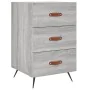 Bedside table made of gray Sonoma engineered wood, 40x40x66 cm. by , Nightstands - Ref: Foro24-827634, Price: 61,20 €, Discou...