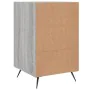 Bedside table made of gray Sonoma engineered wood, 40x40x66 cm. by , Nightstands - Ref: Foro24-827634, Price: 61,20 €, Discou...