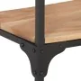 Solid acacia wood console table 110x30x75 cm by , Side tables - Ref: Foro24-320261, Price: 126,87 €, Discount: %