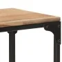 Solid acacia wood console table 110x30x75 cm by , Side tables - Ref: Foro24-320261, Price: 126,87 €, Discount: %