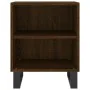 Engineered wood brown oak bedside table 40x30x50 cm by , Nightstands - Ref: Foro24-826810, Price: 38,32 €, Discount: %