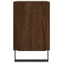 Mesita de noche madera de ingeniería roble marrón 40x30x50 cm de , Mesitas de noche - Ref: Foro24-826810, Precio: 38,32 €, De...