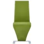 Sillas de comedor forma de zigzag 2 uds cuero sintético verde de , Sillas de comedor - Ref: Foro24-281898, Precio: 223,72 €, ...