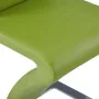 Sillas de comedor forma de zigzag 2 uds cuero sintético verde de , Sillas de comedor - Ref: Foro24-281898, Precio: 223,72 €, ...